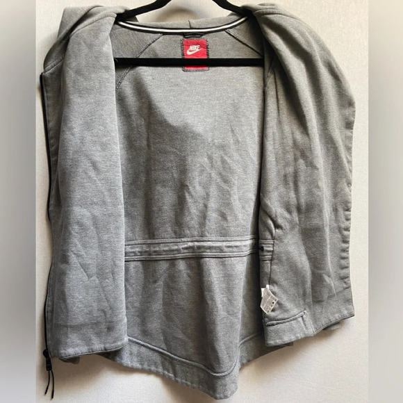 Nike full zip hoodie grey jacket Sz S - Picture 5 of 12